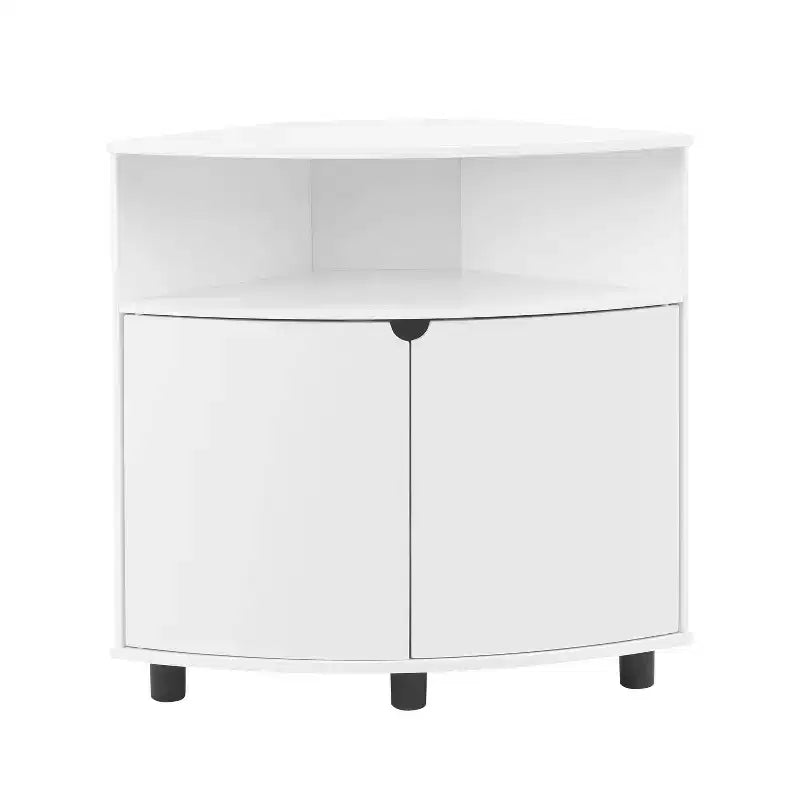 Meuble d'angle avec éclairage LED