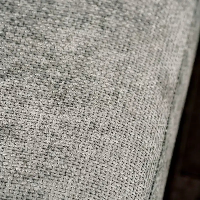 Canapé en chenille à coussins d'assise individuels, fauteuil inclinable rembourré